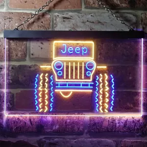 Jeep Neon-Like LED Sign
