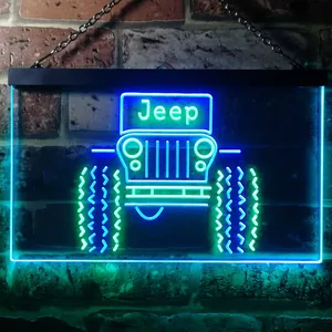 Jeep Neon-Like LED Sign