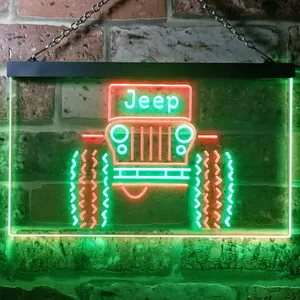 Jeep Neon-Like LED Sign