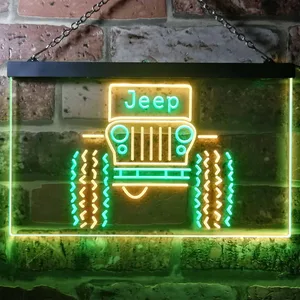 Jeep Neon-Like LED Sign