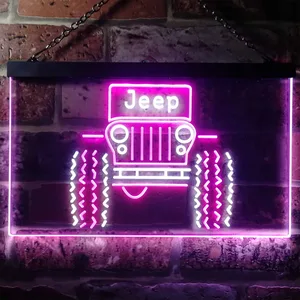 Jeep Neon-Like LED Sign