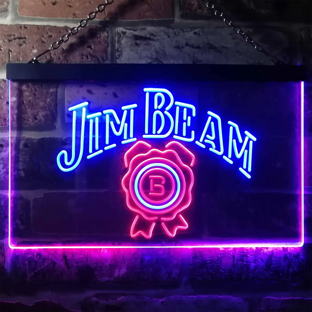 Jim Bean Ribbon 1 Neon-Like LED Sign