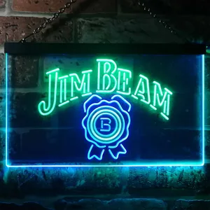 Jim Bean Ribbon 1 Neon-Like LED Sign