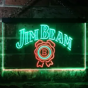Jim Bean Ribbon 1 Neon-Like LED Sign