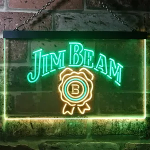 Jim Bean Ribbon 1 Neon-Like LED Sign