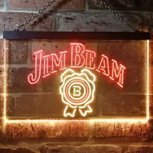Jim Bean Ribbon 1 Neon-Like LED Sign