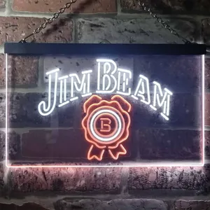 Jim Bean Ribbon 1 Neon-Like LED Sign