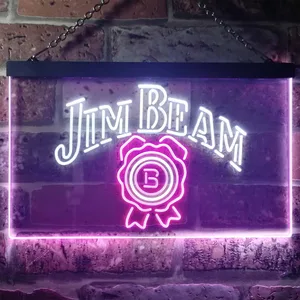 Jim Bean Ribbon 1 Neon-Like LED Sign