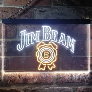 Jim Bean Ribbon 1 Neon-Like LED Sign