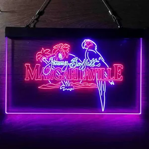 Jimmy Buffett's Margaritaville Neon-Like LED Sign