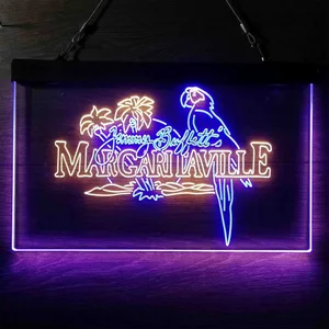 Jimmy Buffett's Margaritaville Neon-Like LED Sign