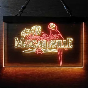 Jimmy Buffett's Margaritaville Neon-Like LED Sign