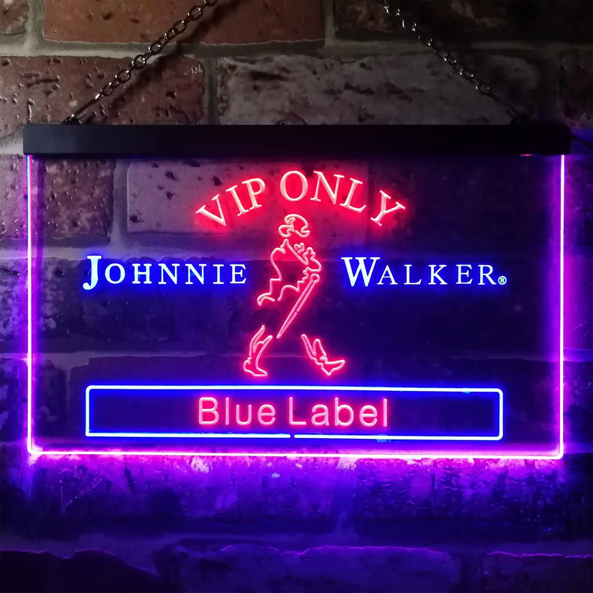 Johnnie Walker Blue Label VIP Only Neon-Like LED Sign