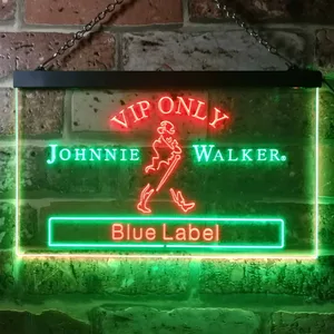 Johnnie Walker Blue Label VIP Only Neon-Like LED Sign