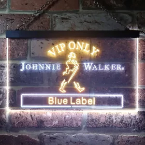 Johnnie Walker Blue Label VIP Only Neon-Like LED Sign