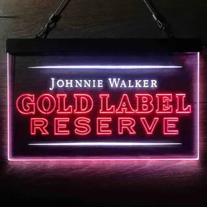 Johnnie Walker Gold Reserve Neon-Like LED Sign