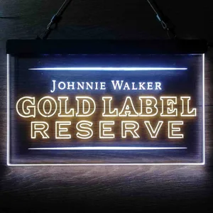 Johnnie Walker Gold Reserve Neon-Like LED Sign