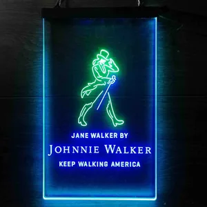 Johnnie Walker Jane Walker - Keep Walking America Neon-Like LED Sign