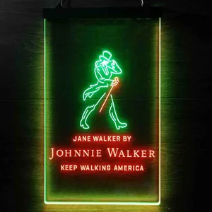 Johnnie Walker Jane Walker - Keep Walking America Neon-Like LED Sign