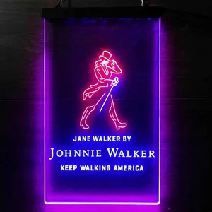 Johnnie Walker Jane Walker - Keep Walking America Neon-Like LED Sign