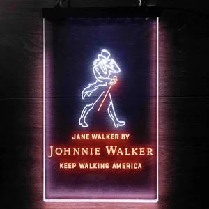Johnnie Walker Jane Walker - Keep Walking America Neon-Like LED Sign