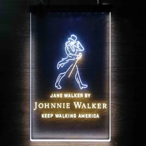 Johnnie Walker Jane Walker - Keep Walking America Neon-Like LED Sign