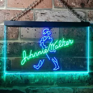 Johnnie Walker Logo 1 Neon-Like LED Sign