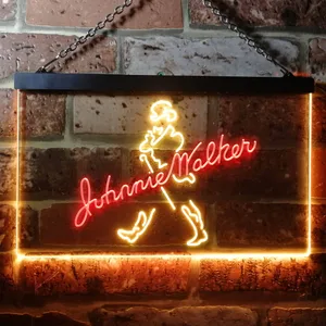 Johnnie Walker Logo 1 Neon-Like LED Sign