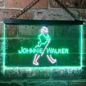 Johnnie Walker Logo 2 Neon-Like LED Sign