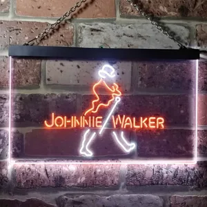 Johnnie Walker Logo 2 Neon-Like LED Sign