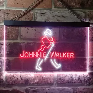 Johnnie Walker Logo 2 Neon-Like LED Sign