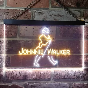 Johnnie Walker Logo 2 Neon-Like LED Sign