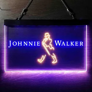 Johnnie Walker Logo Capital Neon-Like LED Sign