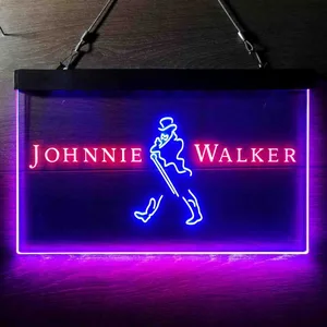 Johnnie Walker Logo Capital Neon-Like LED Sign