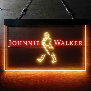 Johnnie Walker Logo Capital Neon-Like LED Sign
