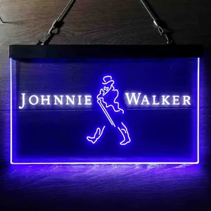Johnnie Walker Logo Capital Neon-Like LED Sign