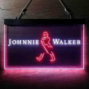 Johnnie Walker Logo Capital Neon-Like LED Sign