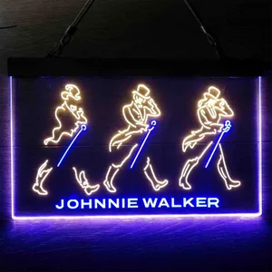 Johnnie Walker Walking Neon-Like LED Sign