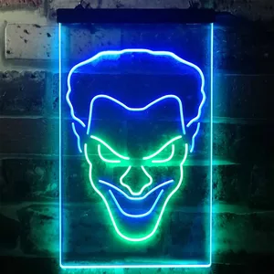Joker Face Neon-Like LED Sign
