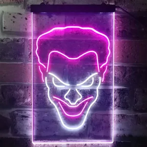 Joker Face Neon-Like LED Sign