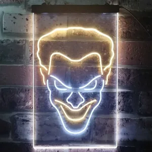 Joker Face Neon-Like LED Sign
