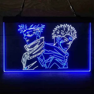 Jujutsu Kaisen Satoru and Jujutsu Neon-Like LED Sign