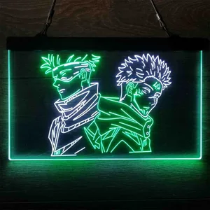 Jujutsu Kaisen Satoru and Jujutsu Neon-Like LED Sign