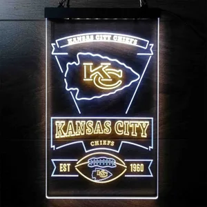 Kansas City Chiefs EST 1960 Neon-Like LED Sign