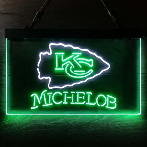 Kansas City Chiefs Michelob Neon-Like LED Sign