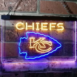 Kansas City Chiefs Neon-Like LED Sign