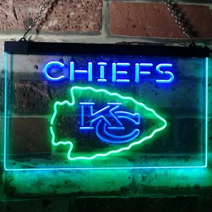 Kansas City Chiefs Neon-Like LED Sign