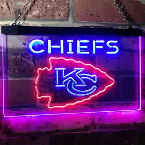 Kansas City Chiefs Neon-Like LED Sign