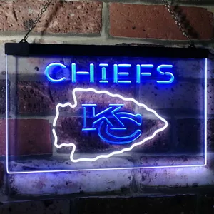 Kansas City Chiefs Neon-Like LED Sign