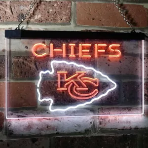 Kansas City Chiefs Neon-Like LED Sign